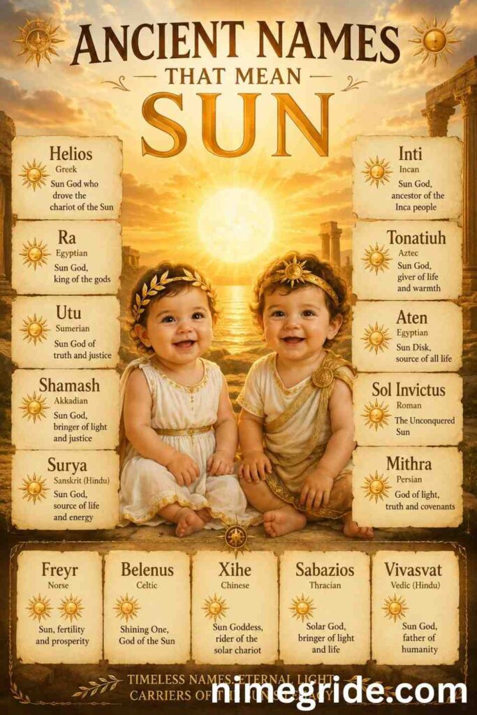 Ancient-Names-That-Mean-Sun