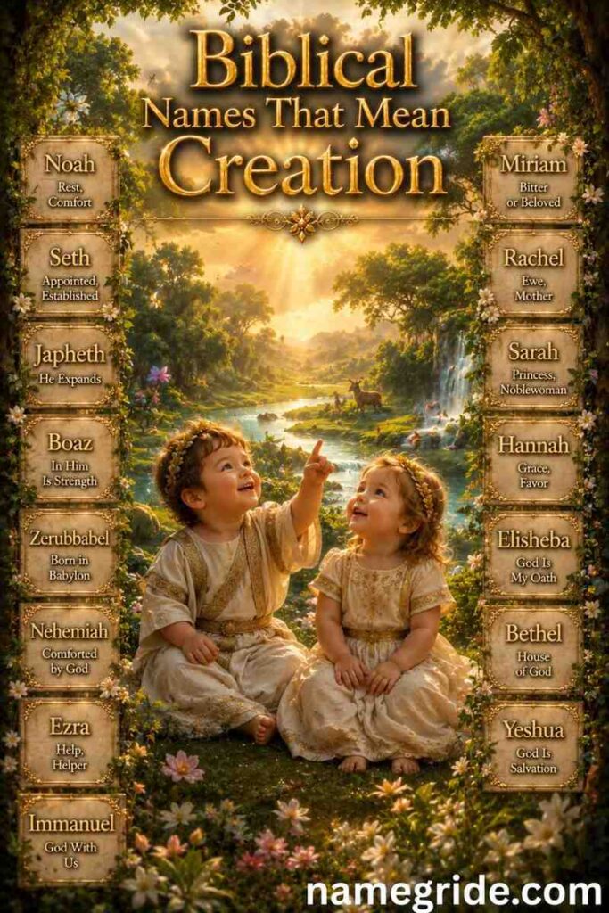 Biblical-Names-That-Mean-Creation