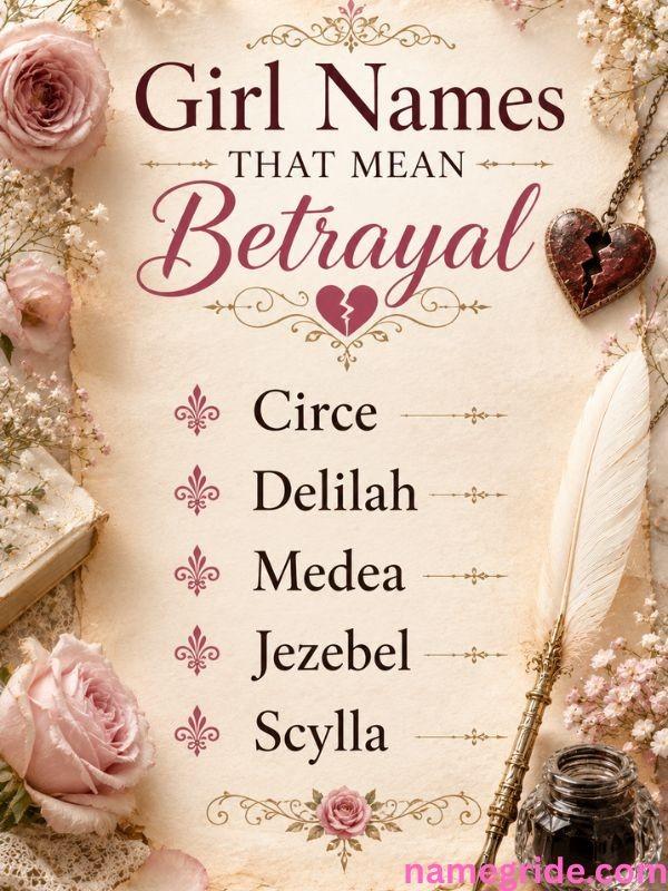 GirlNamesThatMeanBetrayal
