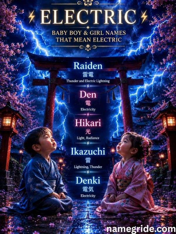 Japanese-Names-That-Mean-Electric