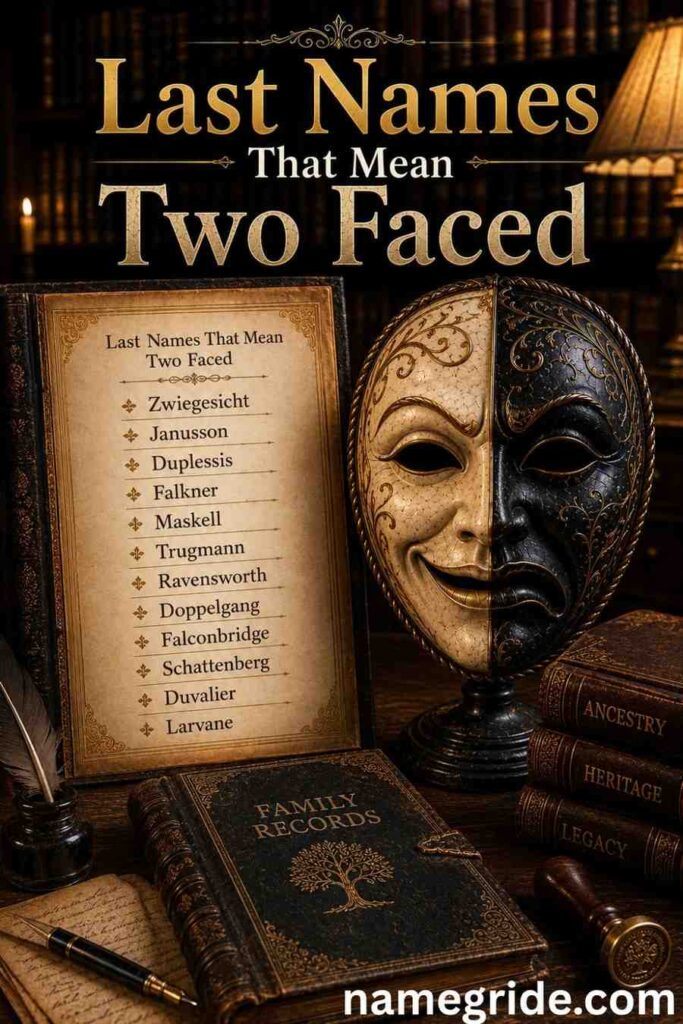 Last-Names-That-Mean-Two-Faced