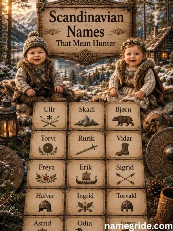 Scandinavian-Names-That-Mean-Hunter