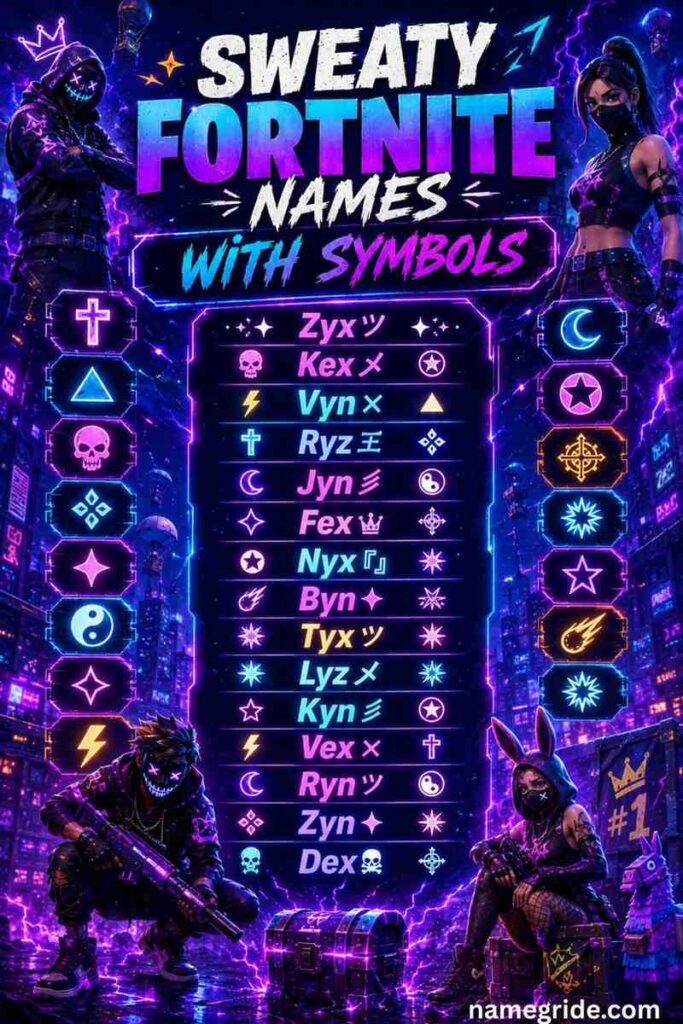 Sweaty-Fortnite-Names-With-Symbols