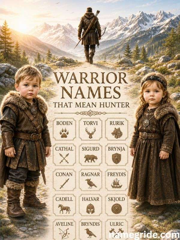 Warrior-Names-That-Mean-Hunter