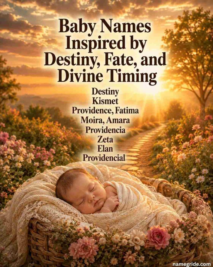 Baby Names Inspired by Destiny Fate and Divine Timing