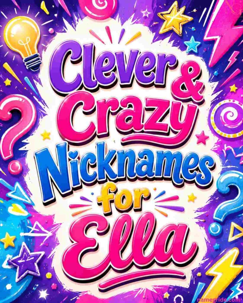 Clever Crazy Nicknames for Ella