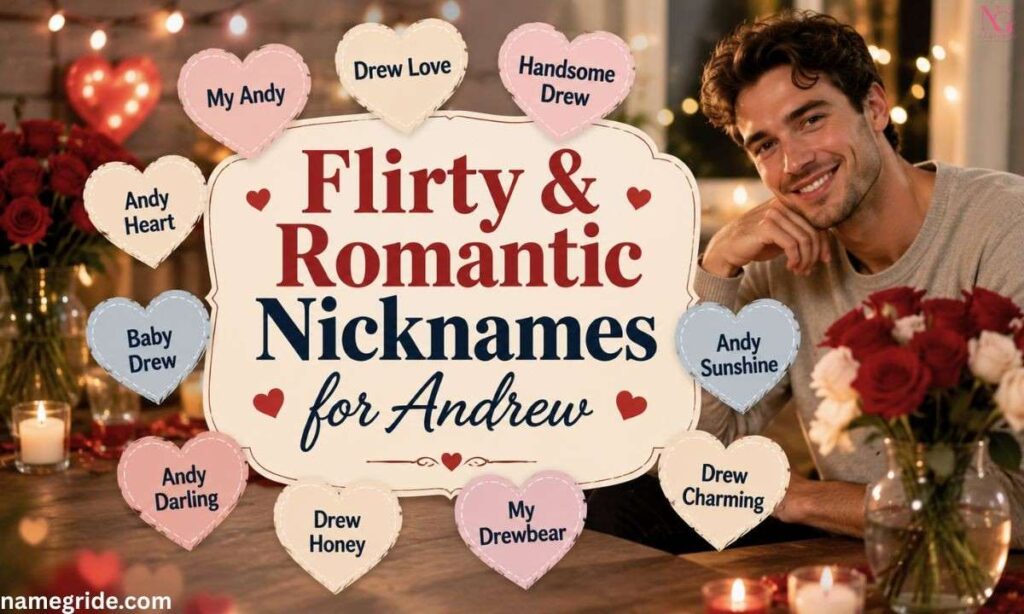 Flirty  Romantic Nicknames for Andrew