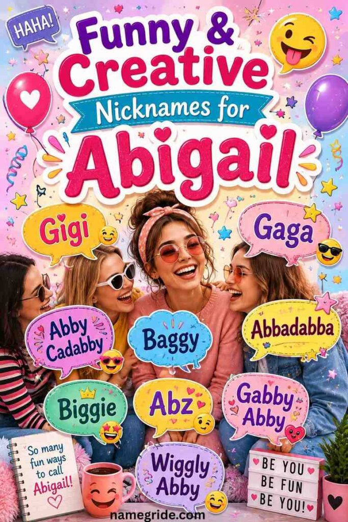 Funny-&-Creative-Nicknames-for-Abigail