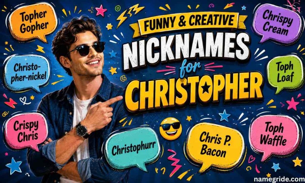 Funny & Creative Nicknames for Christopher (1)
