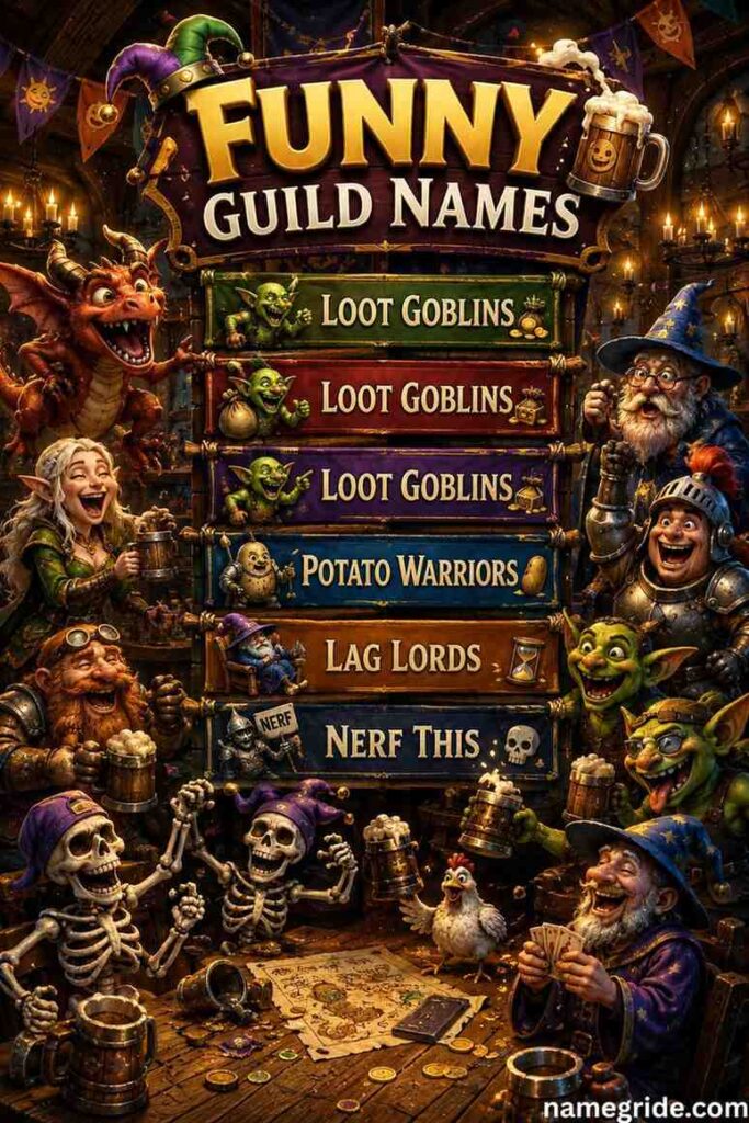 Funny-Guild-Names