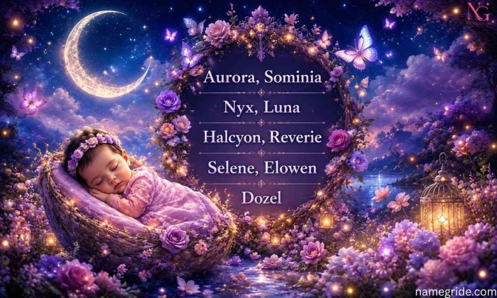 Girl-Names-That-Mean-Sleep