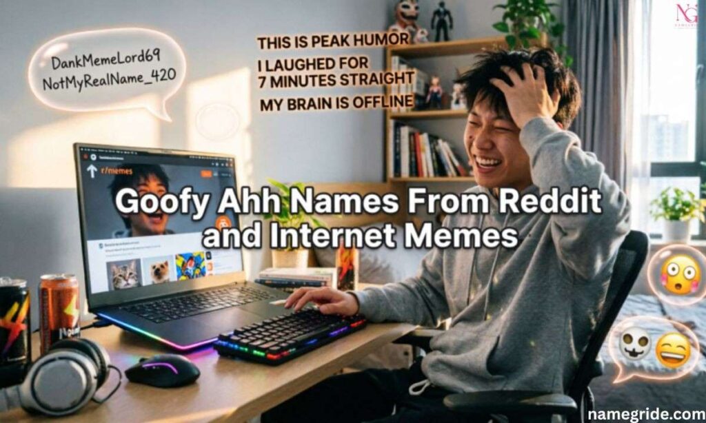 Goofy Ahh Names From Reddit and Internet Memes