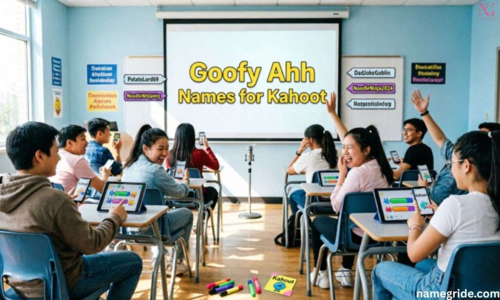 Goofy Ahh Names for Kahoot