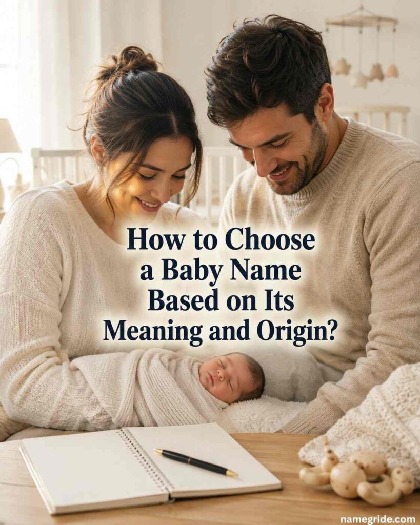 How to Choose a Baby Name Based on Its Meaning and Origin