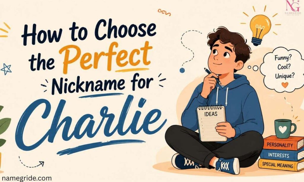 How to Choose the Perfect Nickname for Charlie ?