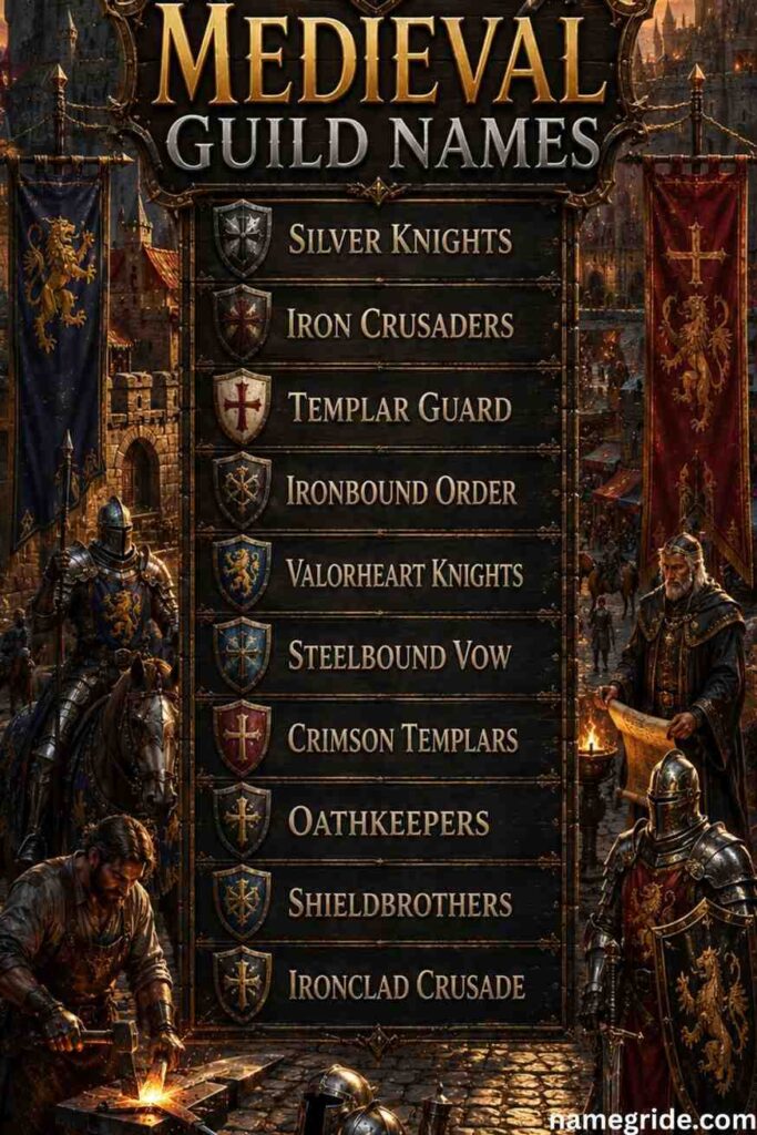 Medieval-Guild-Name