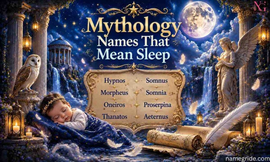 Mythology-Names-That-Mean-Sleep