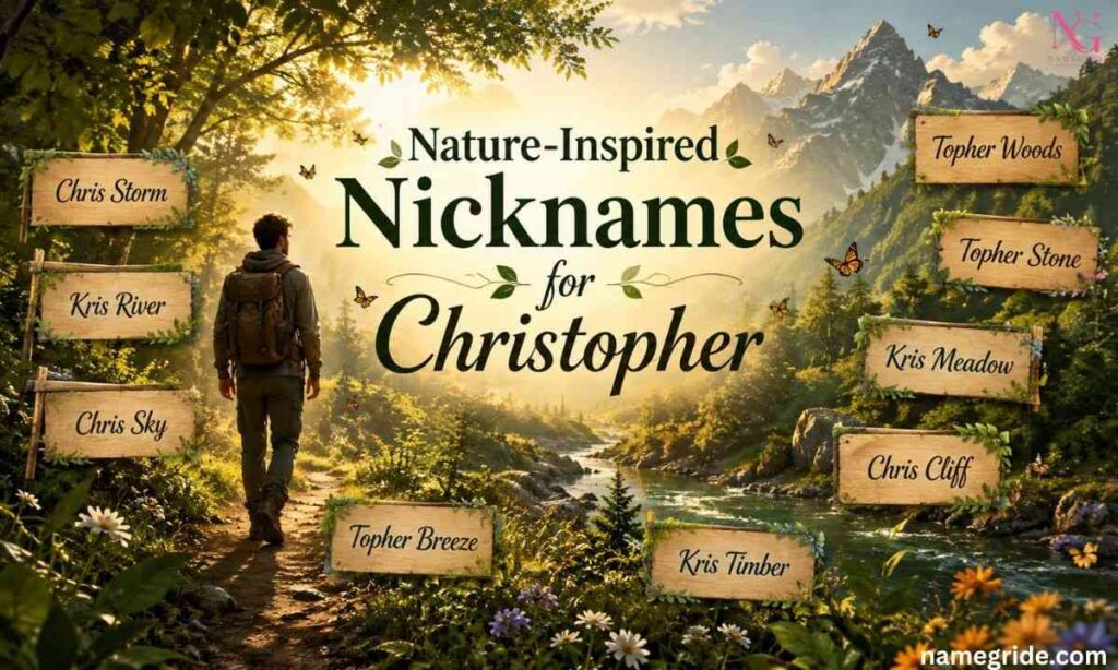 Nature-Inspired Nicknames for Christopher (1)