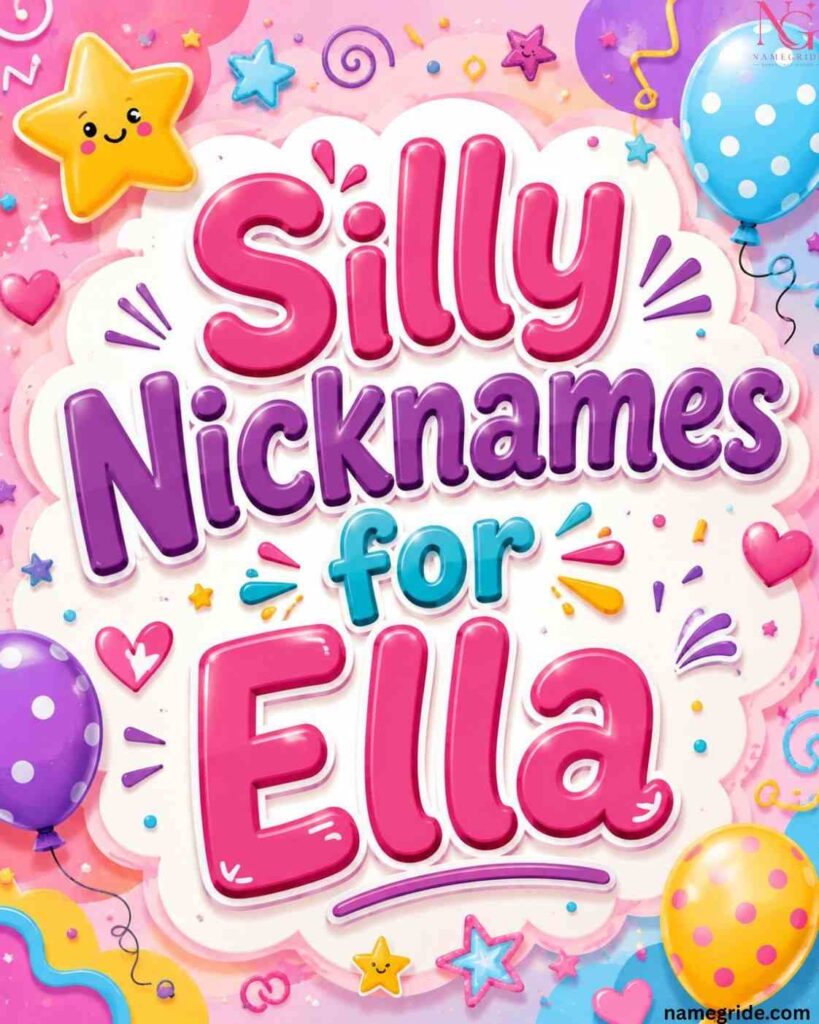 Silly Nicknames for Ella
