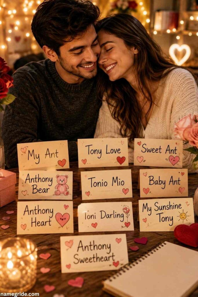 Sweet and Romantic Nicknames for Anthony