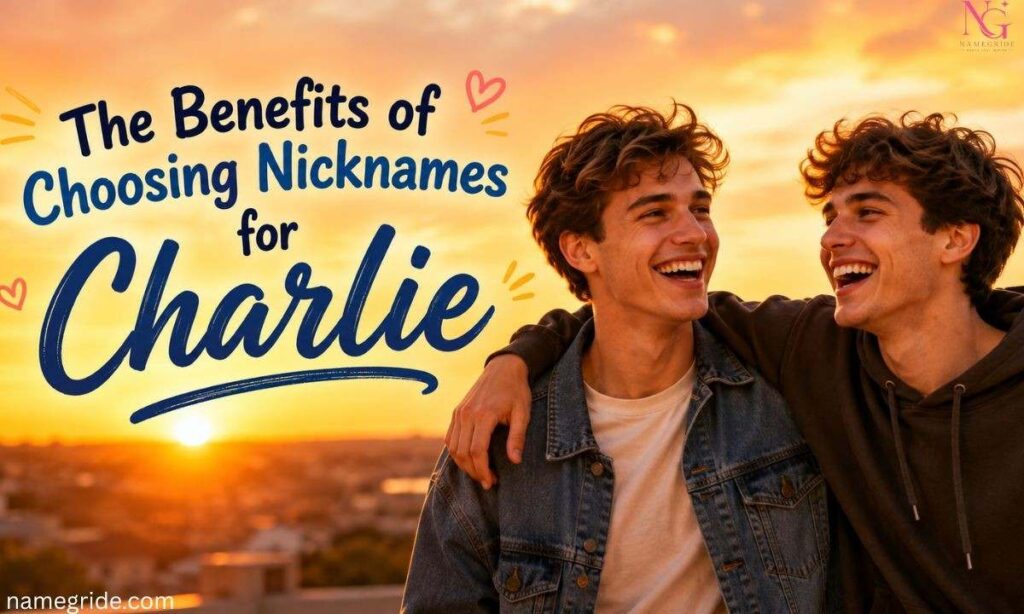 The Benefits of Choosing Nicknames for Charlie