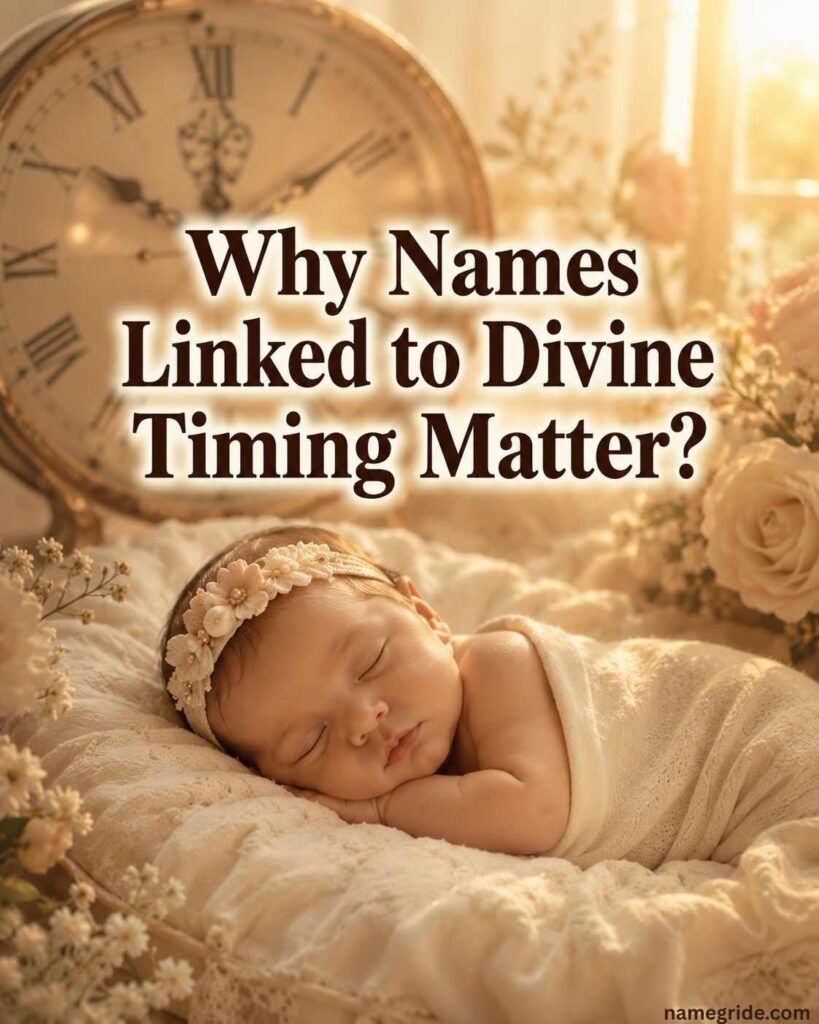 Why Names Linked to Divine Timing Matter