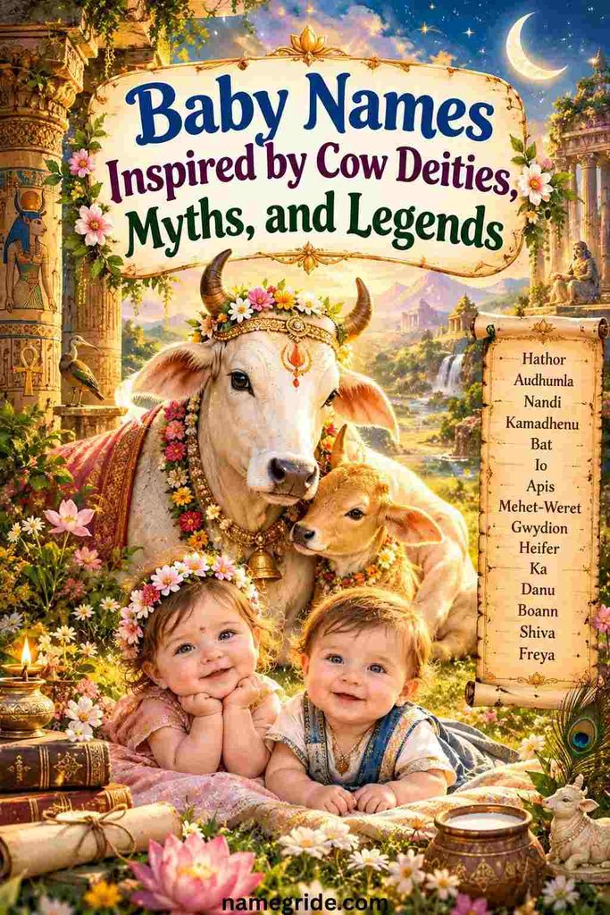 Baby Names Inspired by Cow Deities Myths and Legends