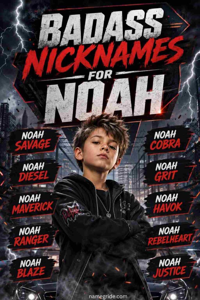 Badass Nicknames for Noah