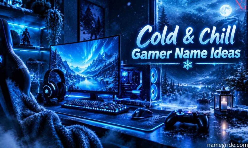 Cold  Chill Gamer Name Ideas