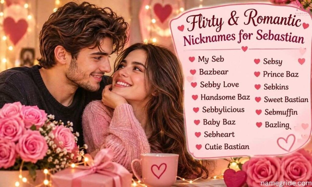 Flirty  Romantic Nicknames for Sebastian