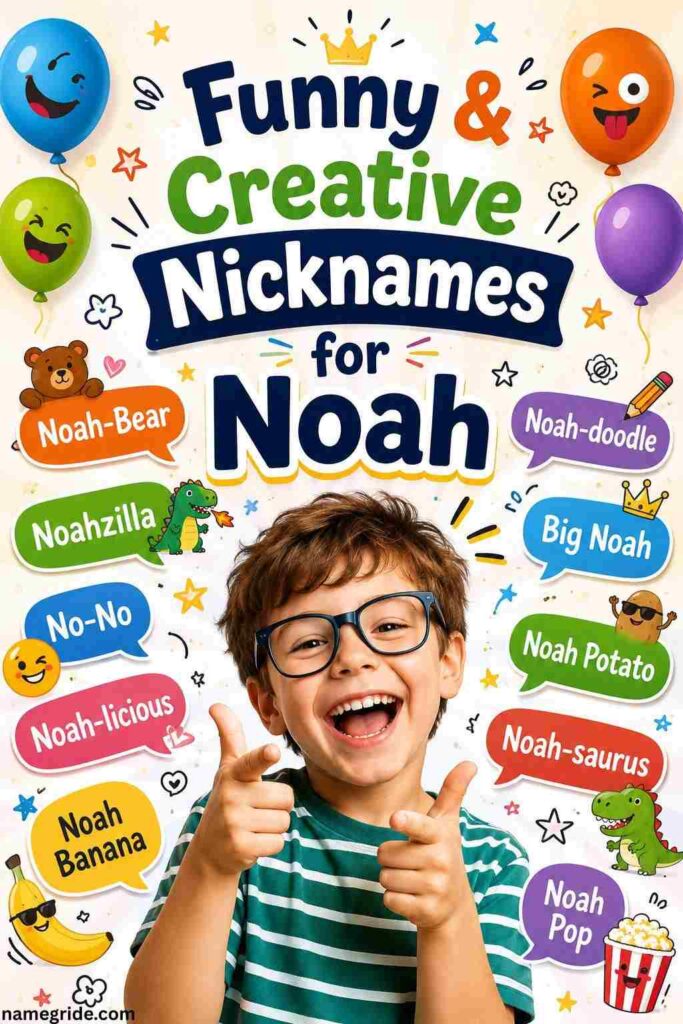 Funny  Creative Nicknames for Noah