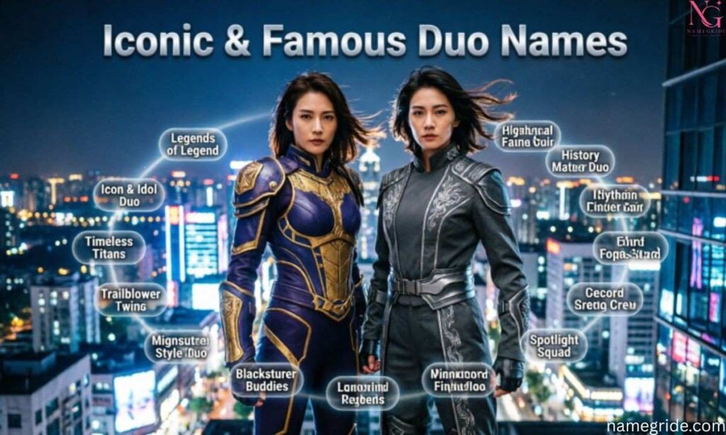 Iconic  Famous Duo Names