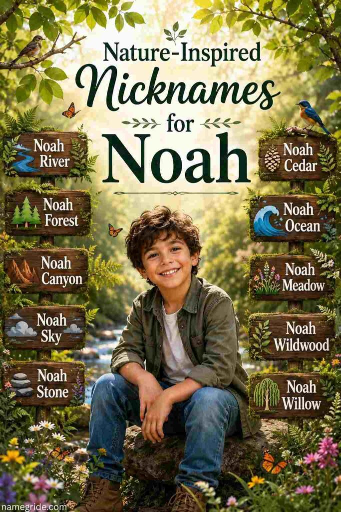 Nature-Inspired Nicknames for Noah