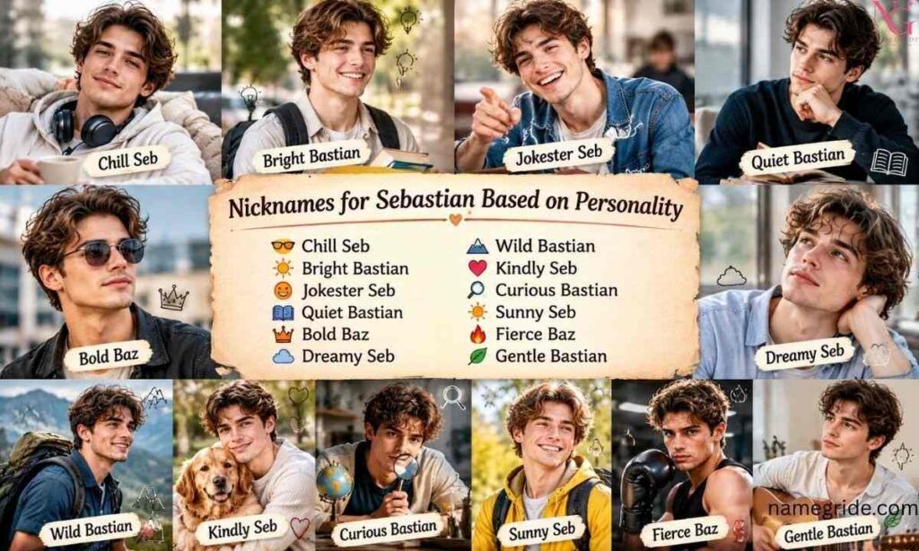 Nicknames for Sebastian Based on Personality
