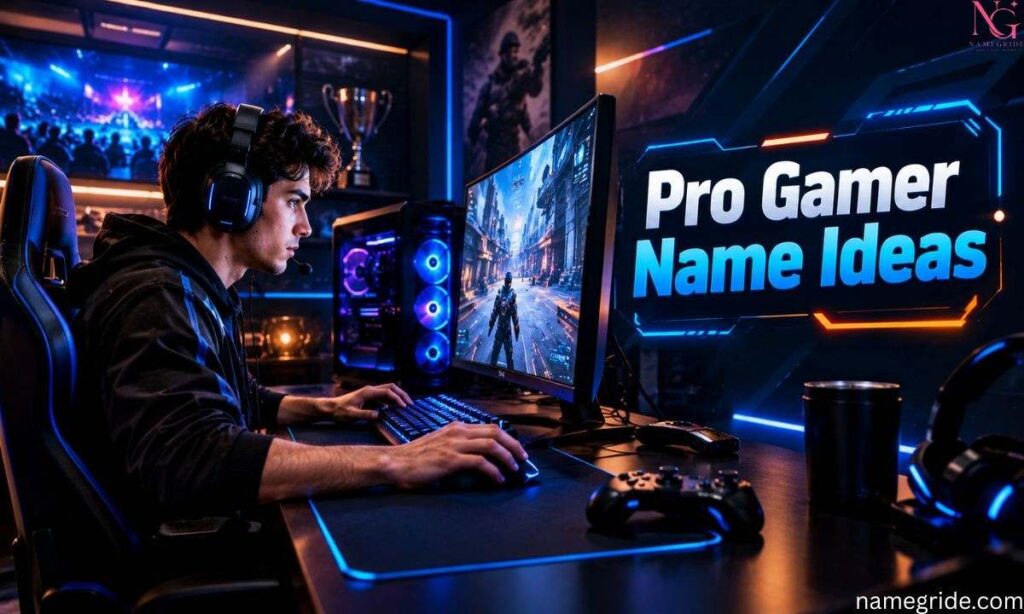 Pro Gamer Name Ideas