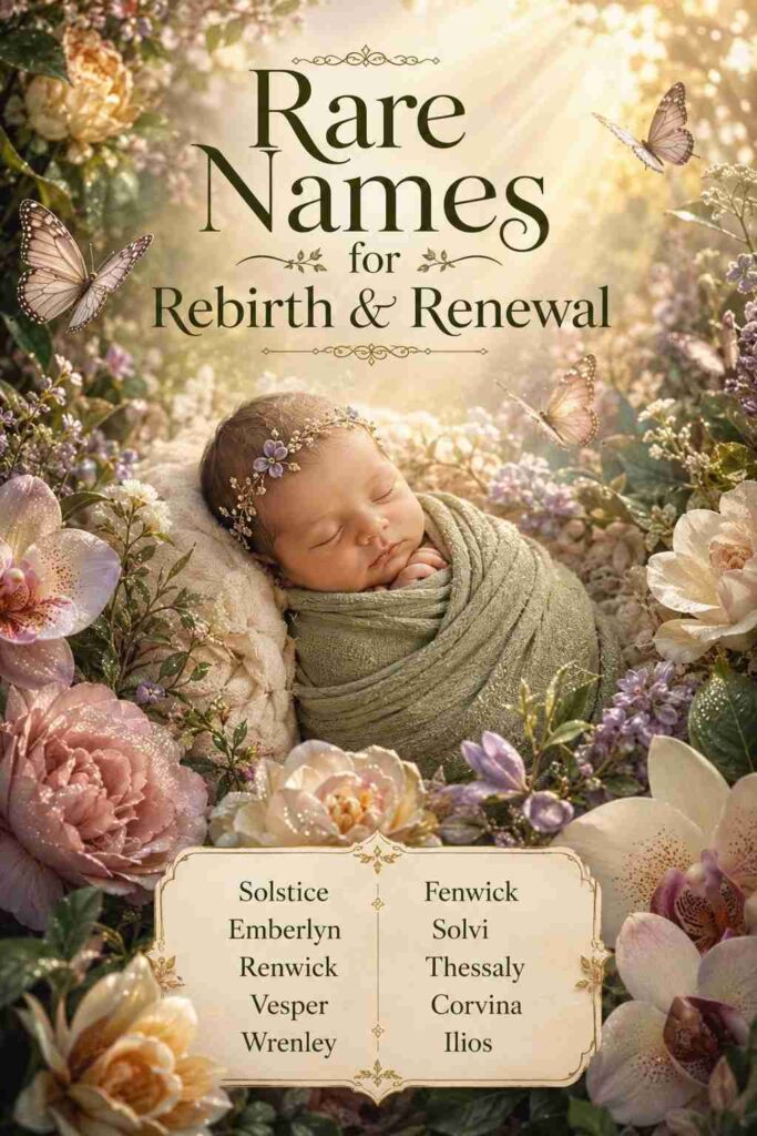 Rare Baby Names That Mean Rebirth and Renewal