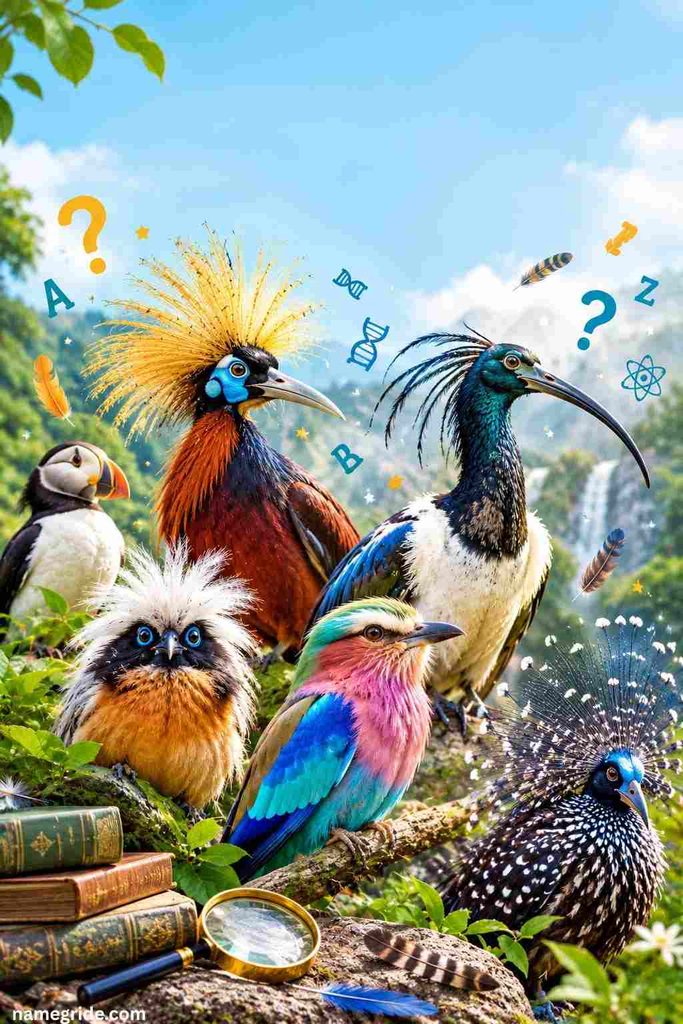 The Most Complicated and Unusual Bird Names