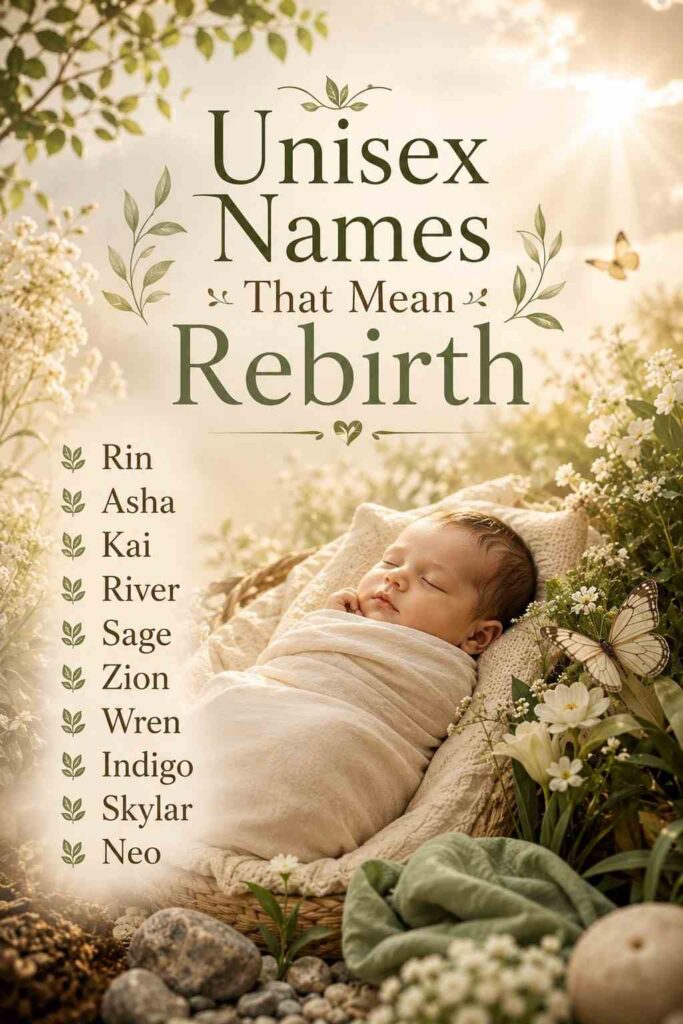 Unisex Names That Mean Rebirth
