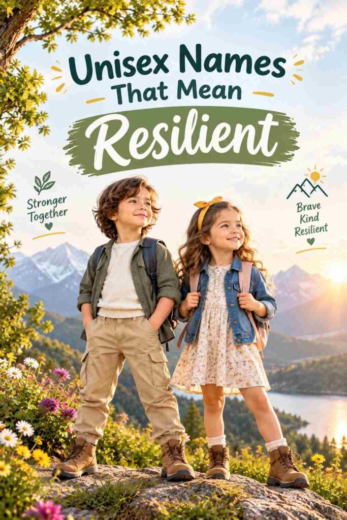 Unisex Names That Mean Resilient