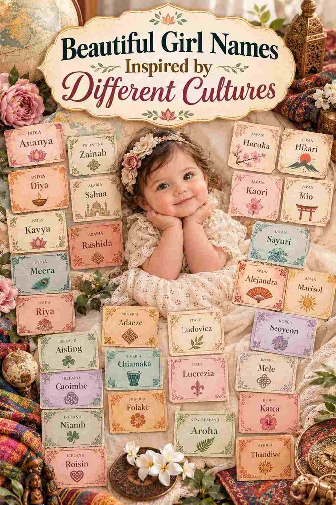 Beautiful Girl Names Inspired by Different Cultures