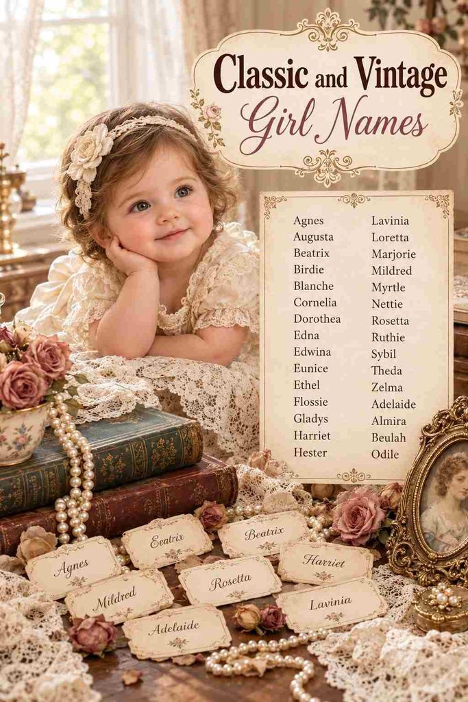 Classic and Vintage Girl Names