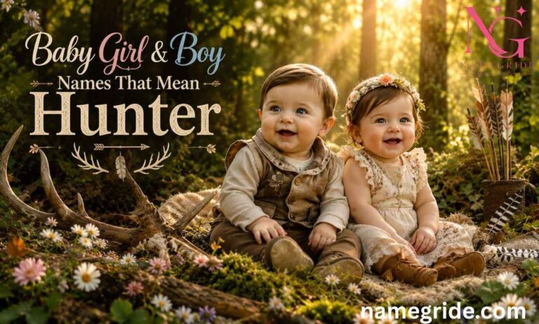 Baby-Girl-&-Boy-Names-That-Mean-Hunter