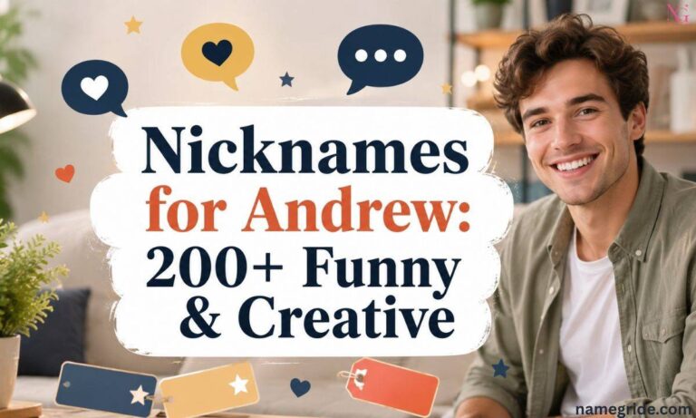 Nicknames for Andrew 200 Funny Creative