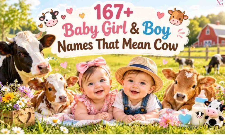 _167+Baby Girl Boy Names That Mean Cow