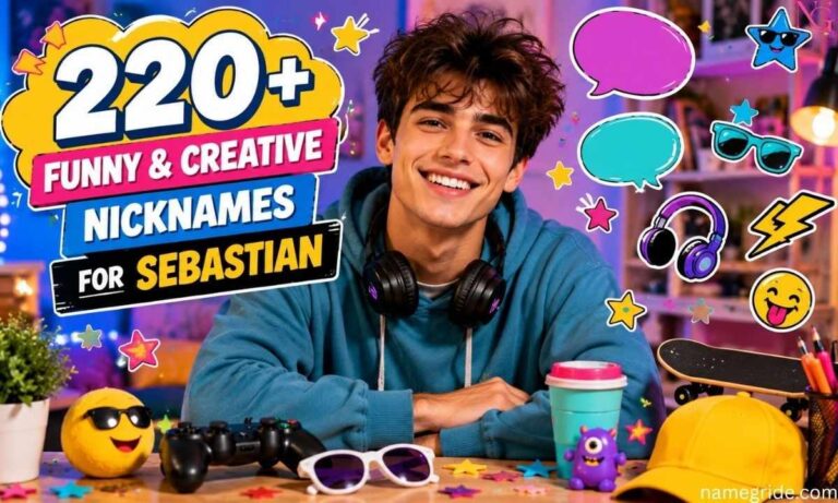 220+ Funny Creative Nicknames for Sebastian