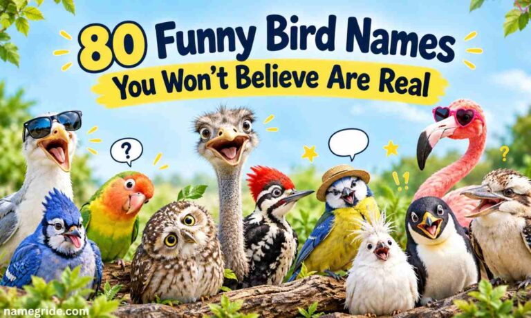 Bird Names You Wont Believe Are Real80 Funny Picks